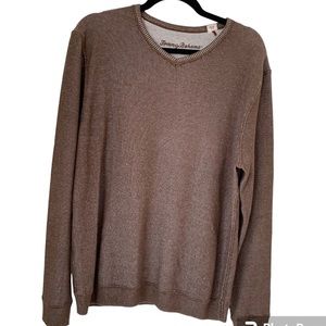 Tommy Bahama Paradise Ridge v neck pullover sweater silk men’s sz medium‎ office